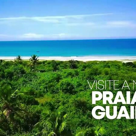 Chales Suites Pe Na Areia Guaibim Buitenkant foto