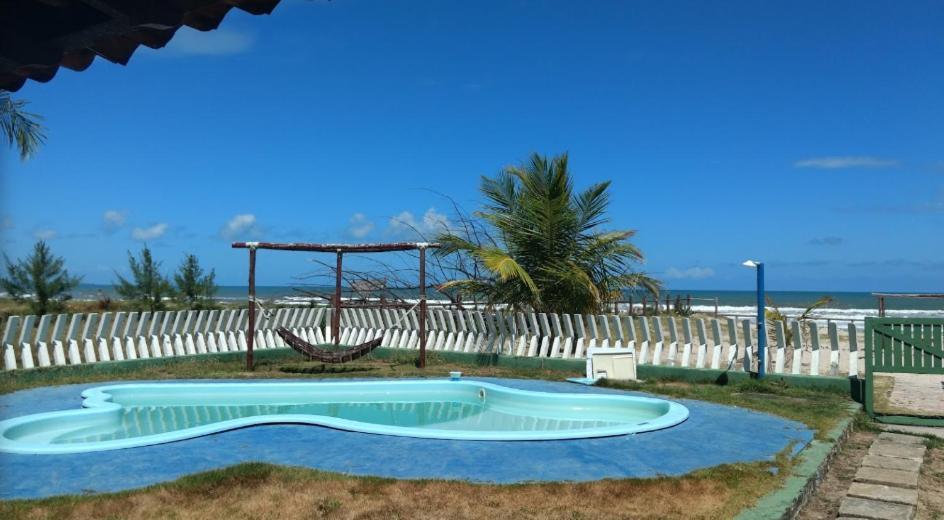 Chales Suites Pe Na Areia Guaibim Buitenkant foto