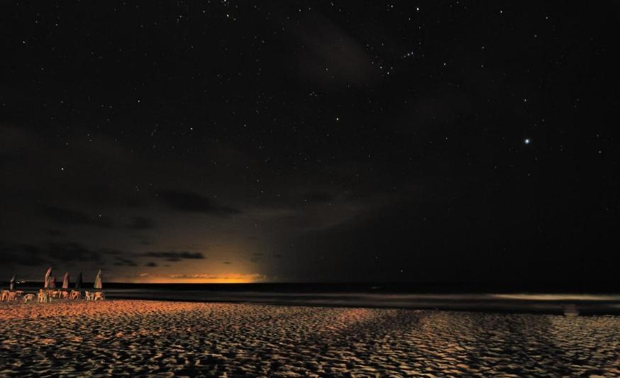 Chales Suites Pe Na Areia Guaibim Buitenkant foto