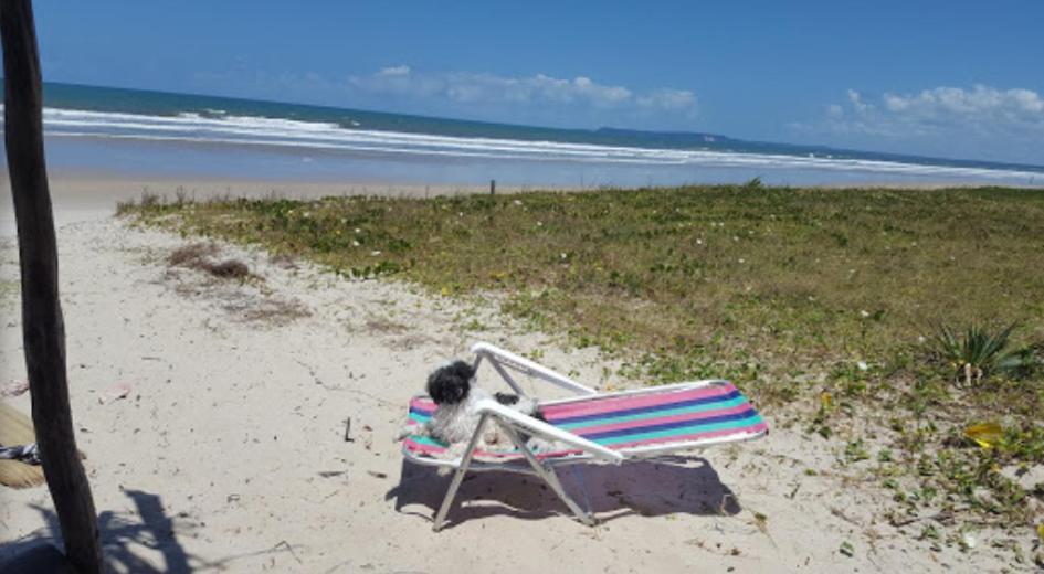 Chales Suites Pe Na Areia Guaibim Buitenkant foto