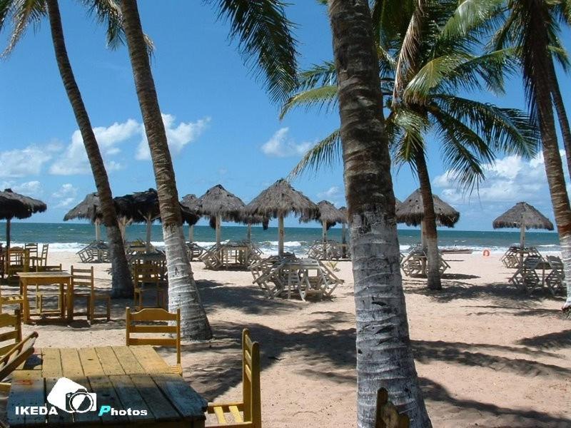 Chales Suites Pe Na Areia Guaibim Buitenkant foto