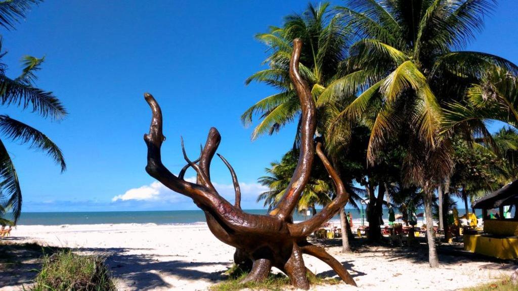 Chales Suites Pe Na Areia Guaibim Buitenkant foto