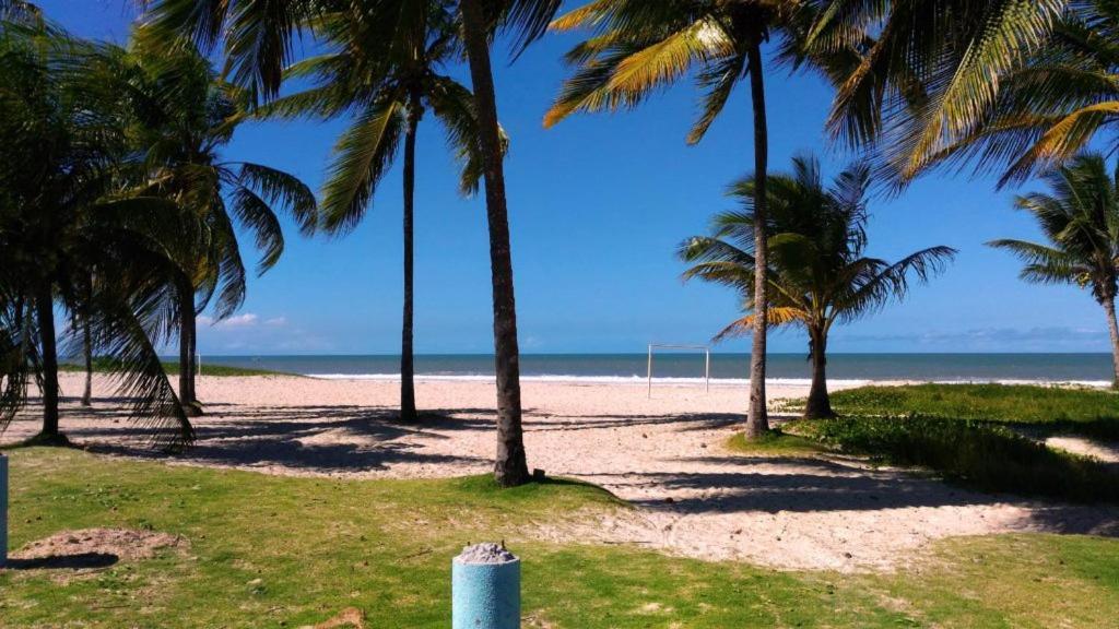 Chales Suites Pe Na Areia Guaibim Buitenkant foto