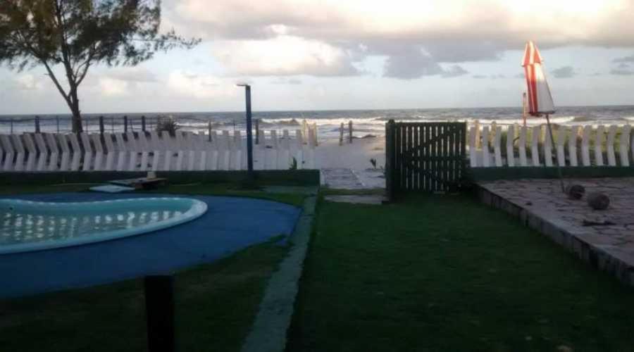 Chales Suites Pe Na Areia Guaibim Buitenkant foto