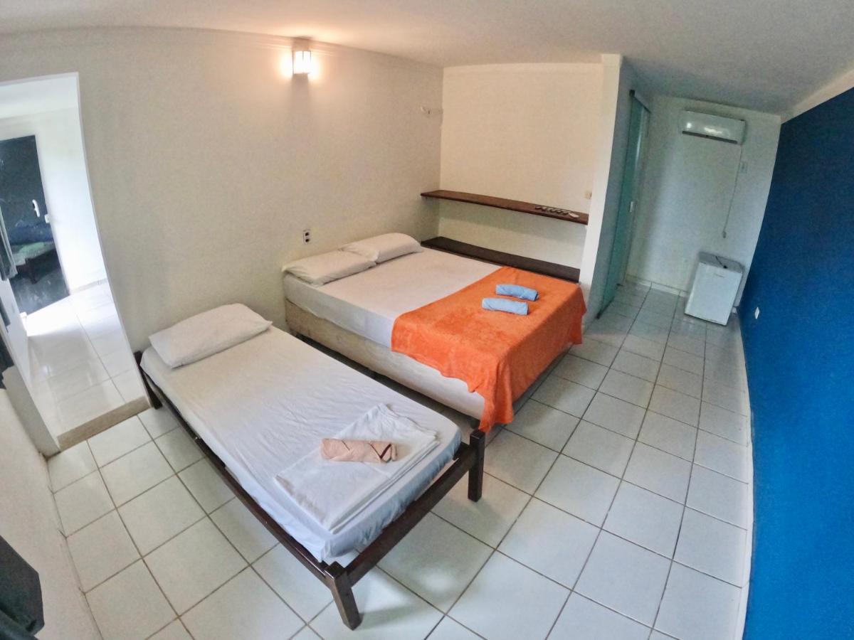 Chales Suites Pe Na Areia Guaibim Buitenkant foto