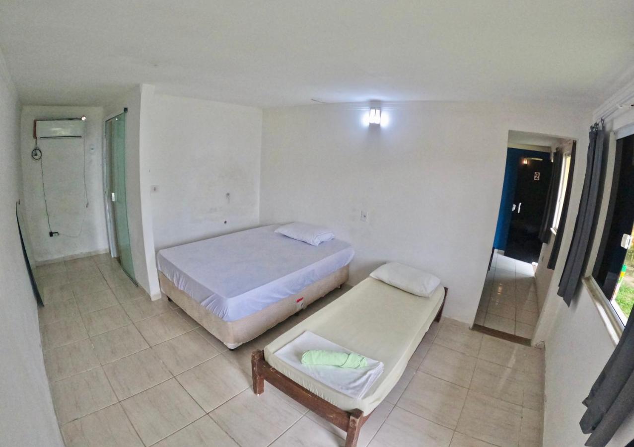 Chales Suites Pe Na Areia Guaibim Buitenkant foto
