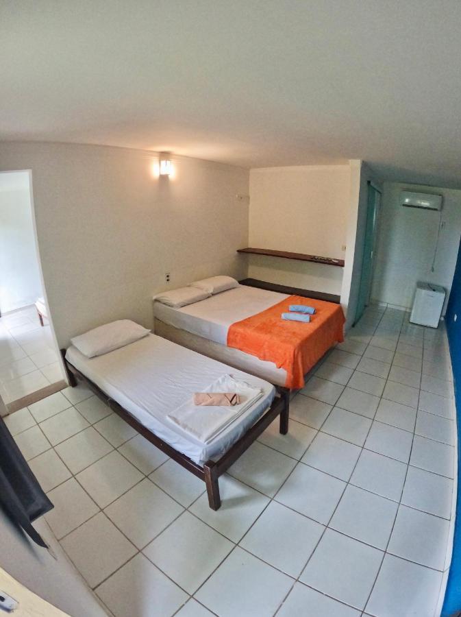 Chales Suites Pe Na Areia Guaibim Buitenkant foto