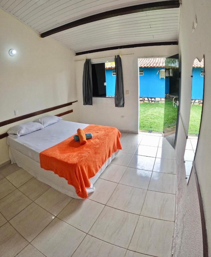 Chales Suites Pe Na Areia Guaibim Buitenkant foto