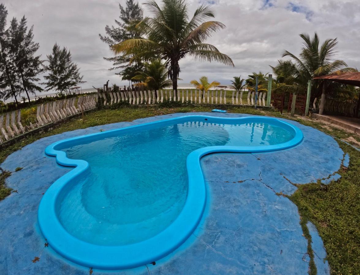 Chales Suites Pe Na Areia Guaibim Buitenkant foto