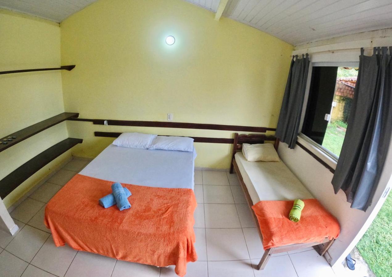 Chales Suites Pe Na Areia Guaibim Buitenkant foto